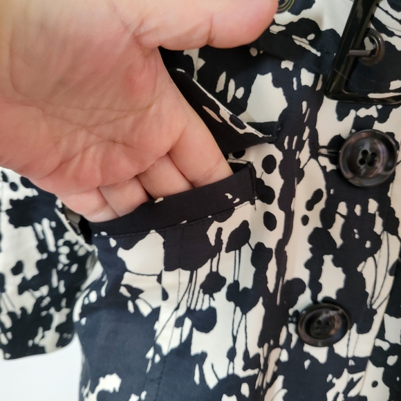 Mexx  dress coat full linned, belt size 34 - Picture 4 of 8